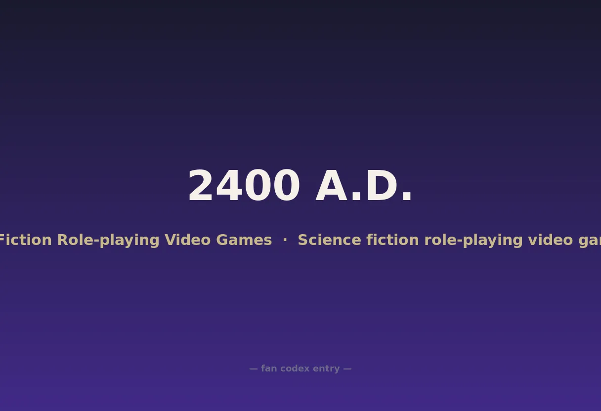 2400 A.D.